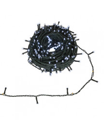 Guirlande de Noël lumineuse blanc froid solaire