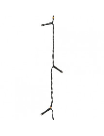 Rideau stalactite lumineux solaire blanc froid