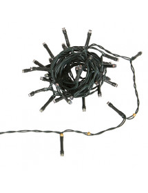 Guirlande de Noël lumineuse blanc froid solaire