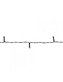 Guirlande de Noël lumineuse 100 led blanc chaud solaire