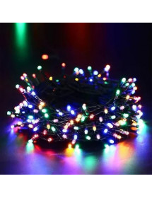 Guirlande lumineuse multicolore solaire