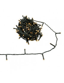 Guirlande de Noël lumineuse blanc chaud solaire