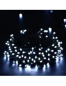 Guirlande de Noël lumineuse blanc froid solaire