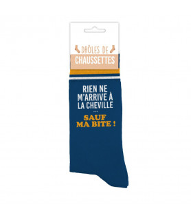 Chaussettes Rien ne m'arrive à la cheville...