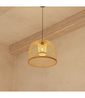 Suspension Atmosphera Amy bambou naturel