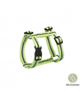 Harnais réfléchissant réglable 25 - 35 cm.