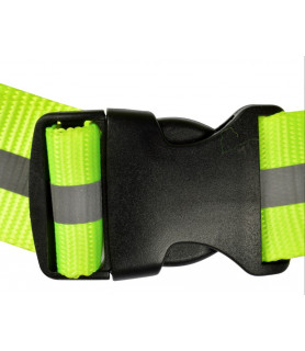 Harnais réfléchissant réglable 25 - 35 cm.