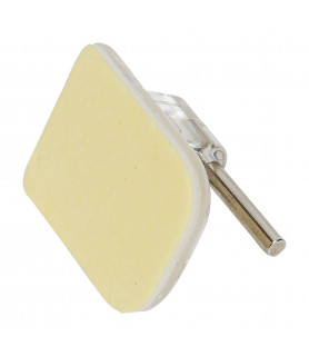 Supports de tringles Adhésifs Transparent X4