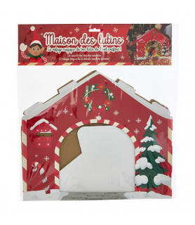 Maison de lutin de Noël