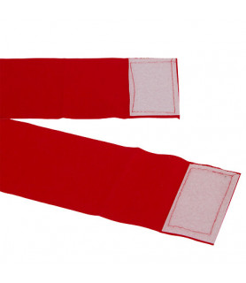 Nœud de Noël rouge géant pour porte – Décoration festive XXL