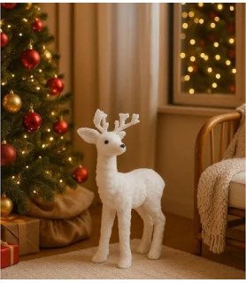 Renne polaire debout