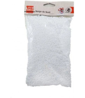Billes de neige en polystyrène 3 mm Blanc