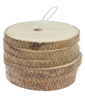 Sous-verre en bois 11 cm. x6