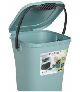 Seau à compost 6 Litres vert eucalyptus
