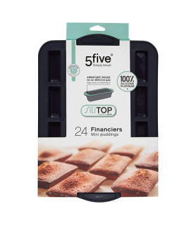 Moule silicone 24 financier Silitop