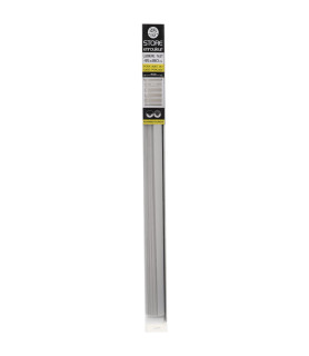 Store enrouleur jour / nuit 45x180 cm. gris clair