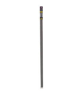 Store enrouleur occultant 120x180 cm gris