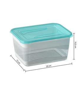 Lot de 2 boîtes de conservation Fresh & freeze 2 Litres