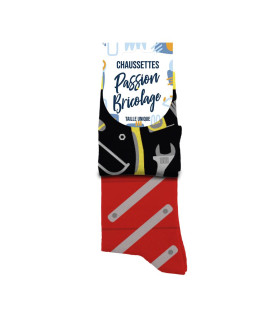 Chaussettes Dépareillées Passion Bricolage Taille Unique