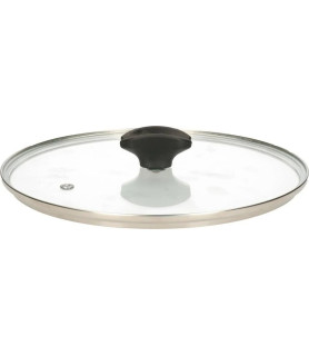 Couvercle Anti-Projections en verre 24 cm.