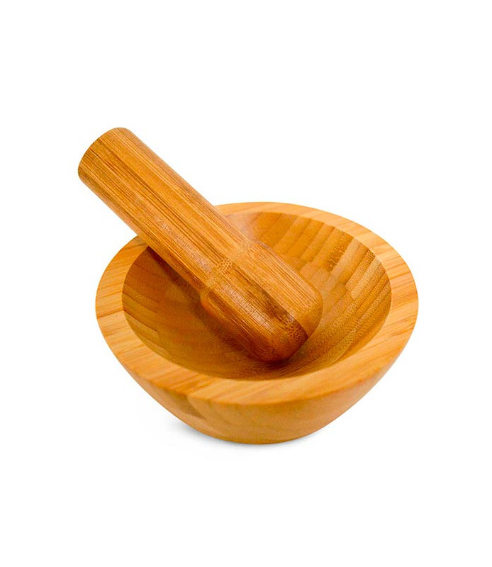 Mortier et Pilon en Bambou