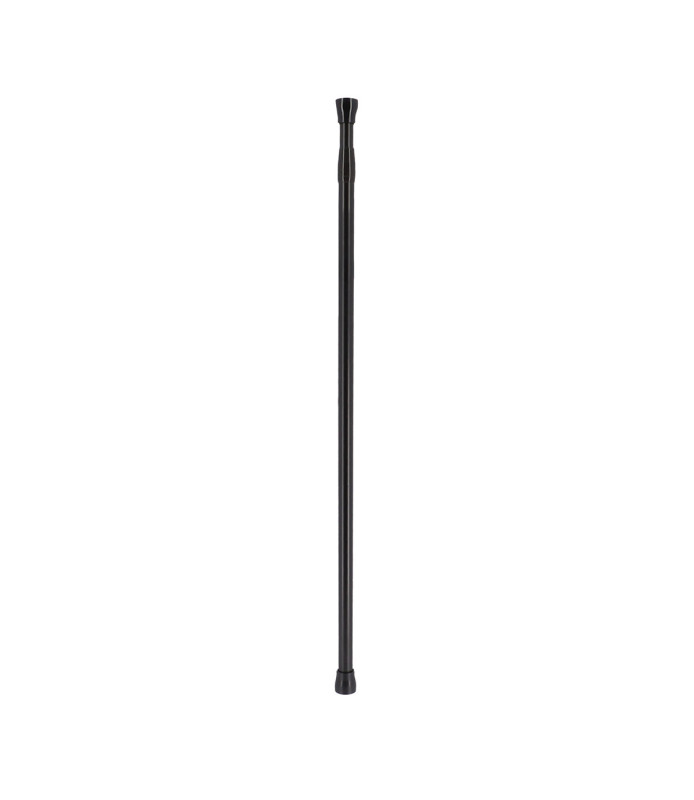 Barre de douche extensible noir mat 70 à 120 cm sans perçage