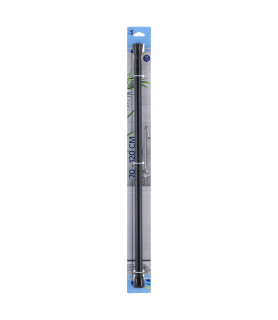 Barre de Douche Extensible Noir Mat 70-120 cm Sans Perçage