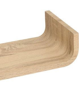 Étagère Murale Courbée Fixy 80 cm Naturel