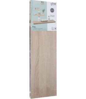 Étagère Murale Fixy 80 cm Chêne Naturel 5five