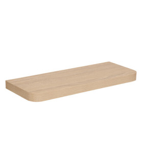 Étagère murale arrondie Fixy 60 cm naturel