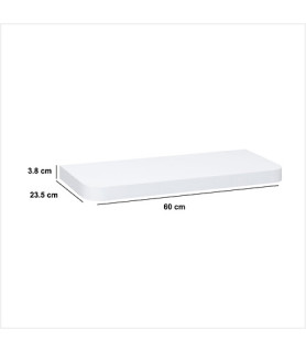 Étagère Murale Arrondie Fixy 60 cm Blanche 5five