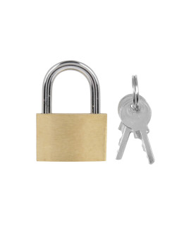 Cadenas en laiton 25 mm avec 2 clés pour sécurité