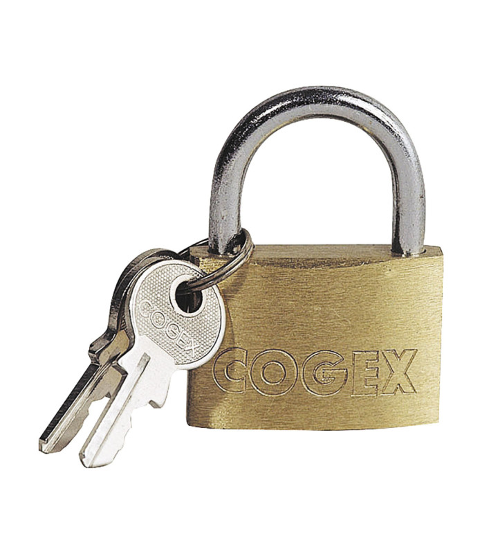 Cadenas en laiton 45 mm avec 2 clés pour sécurité et protection