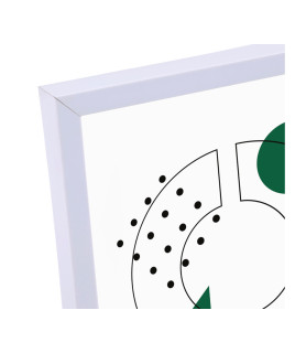 Cadre Marco Clip Blanc 10X15 cm Ostaria