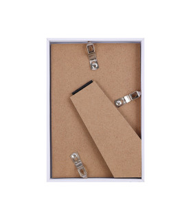Cadre Marco Clip Blanc 10X15 cm Ostaria