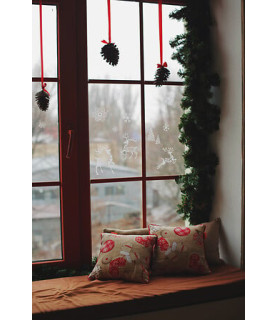 Autocollants de Noël pour fenêtres