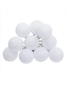 Guirlande Boules LED Blanche