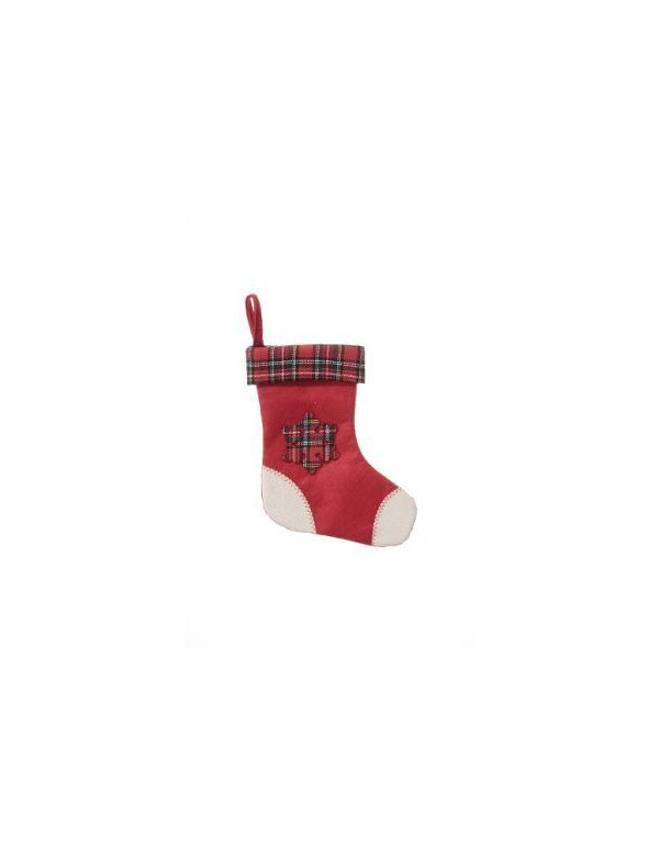 Chaussettes de Noël feutrine scottish