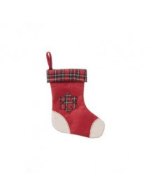 Chaussettes de Noël feutrine scottish
