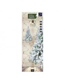 Sapin artificiel floqué 180 cm.