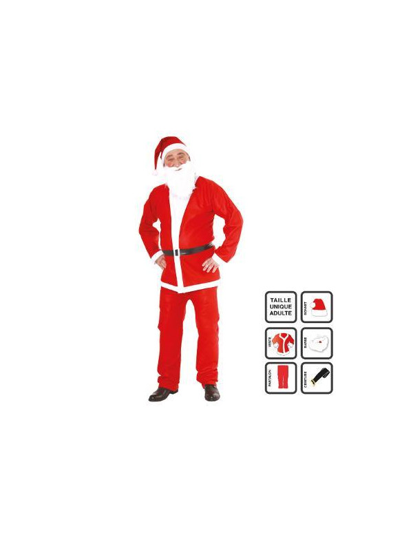 Déguisement père noël Adulte