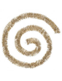 Guirlande de Noël brins fin or