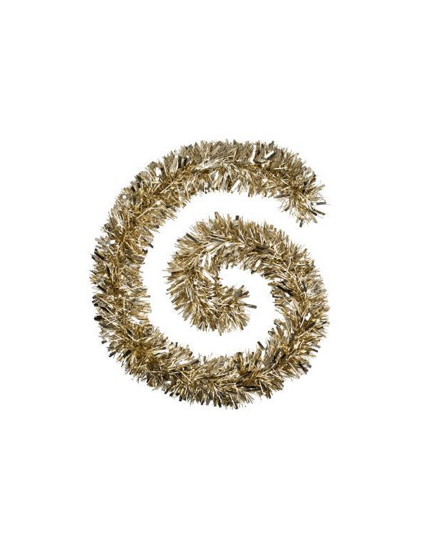 Guirlande de Noël boa xxl or