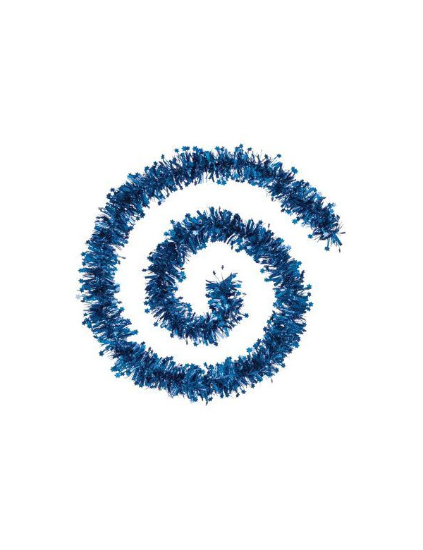 Guirlande de Noël laser étoile bleu