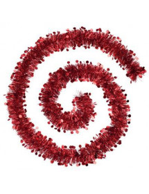 Guirlande de Noël pastille rouge