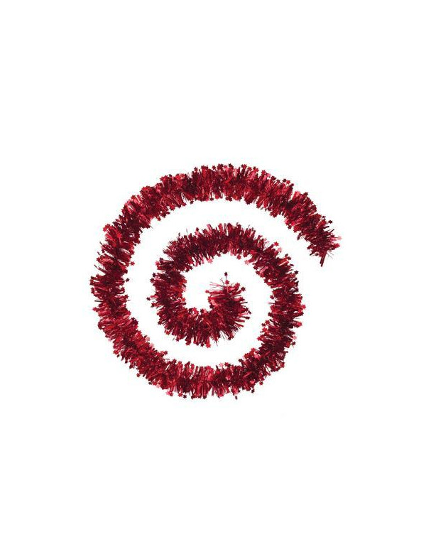 Guirlande de Noël laser étoile rouge