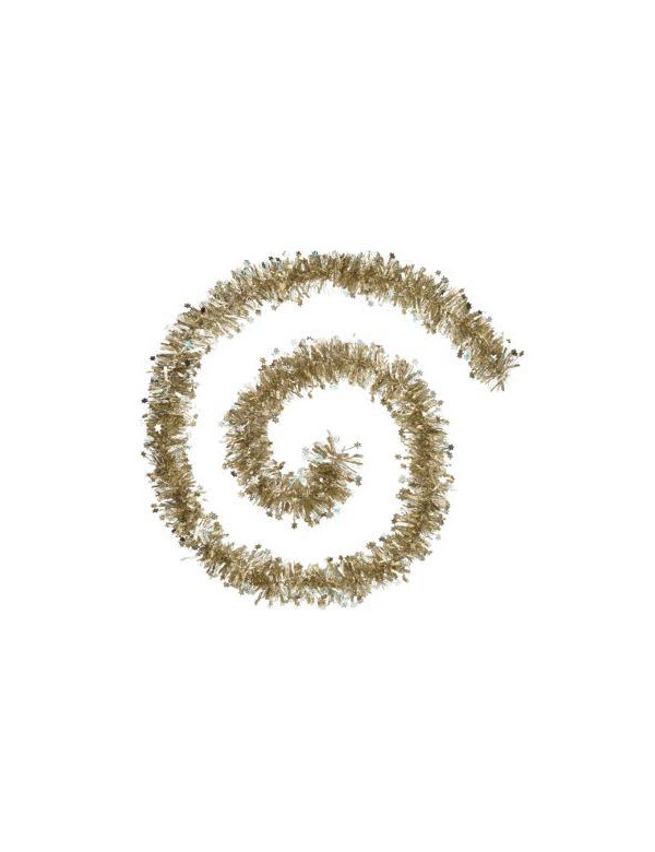 Guirlande de Noël laser étoile doré