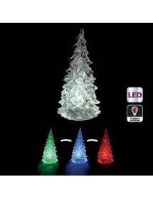 Sapin lumineux avec variations de lumières