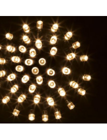 Guirlande de Noël lumineuses 180 Led blanc chaud