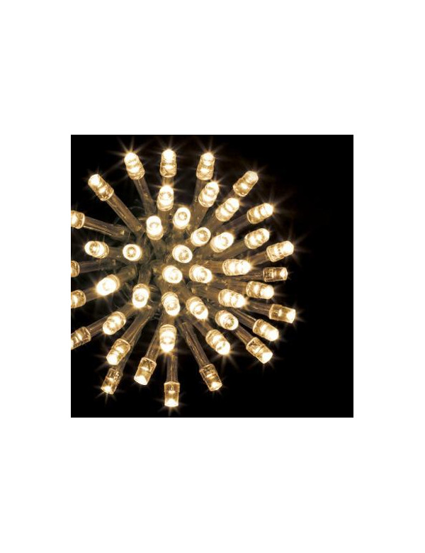 Guirlande lumineuse 200 leds luxe blanc chaud